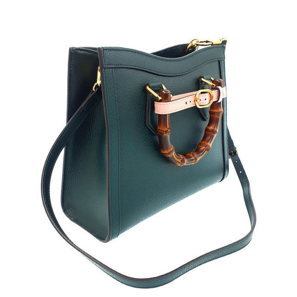 Gucci Brown Tote Bag Small Diana - Picture 1 of 9